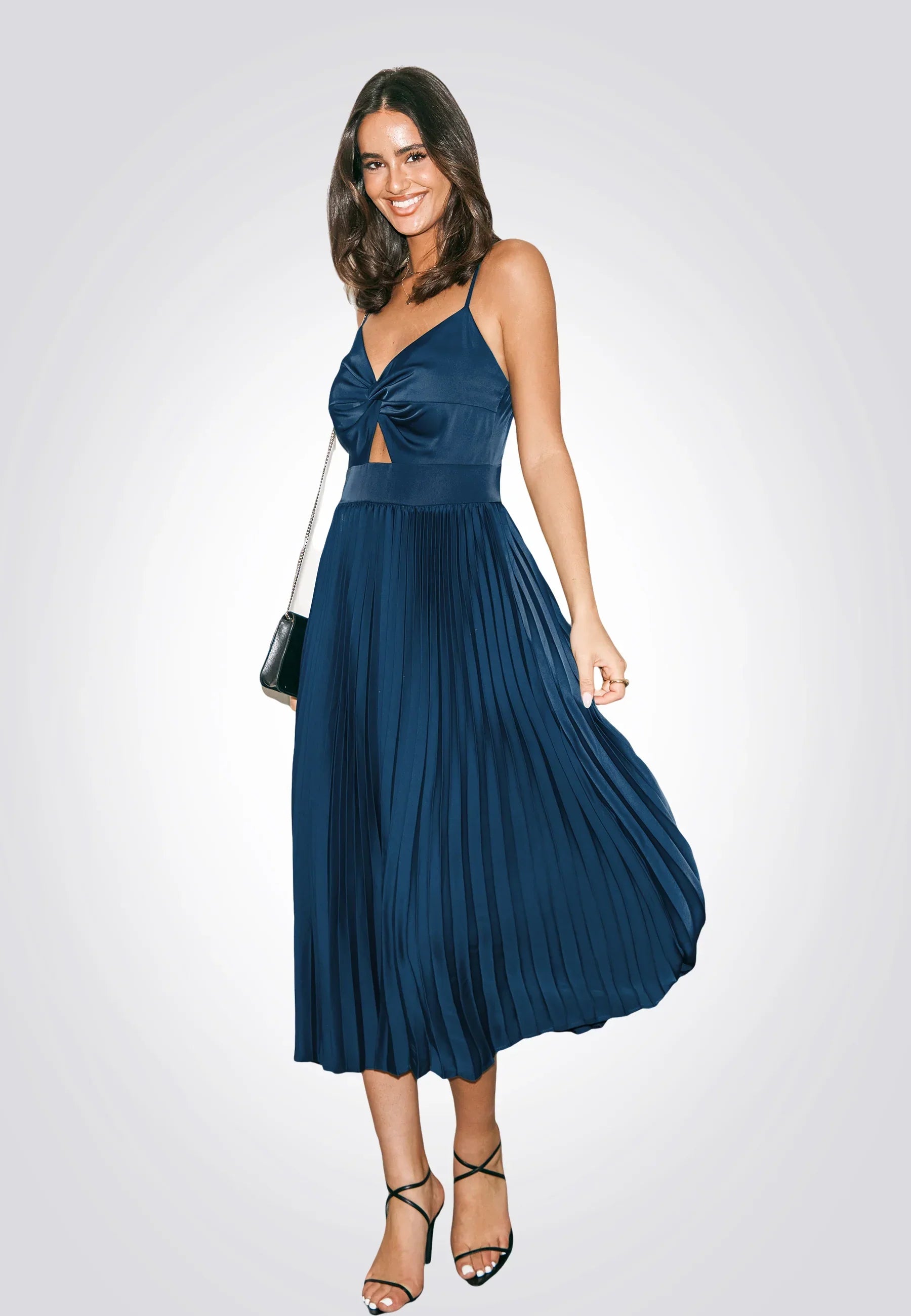 Robe à jupe ample pour femme